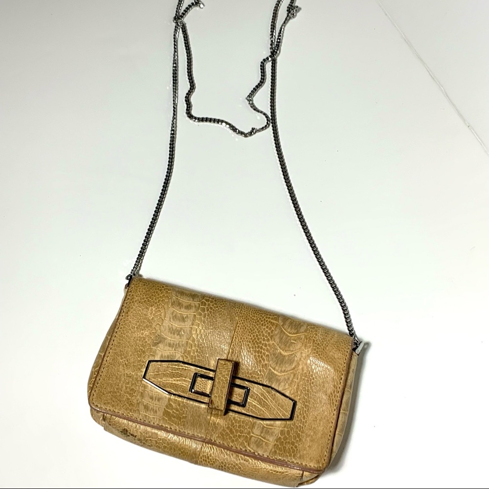 Theyskens Theory Croc Embossed Leather Small Purse